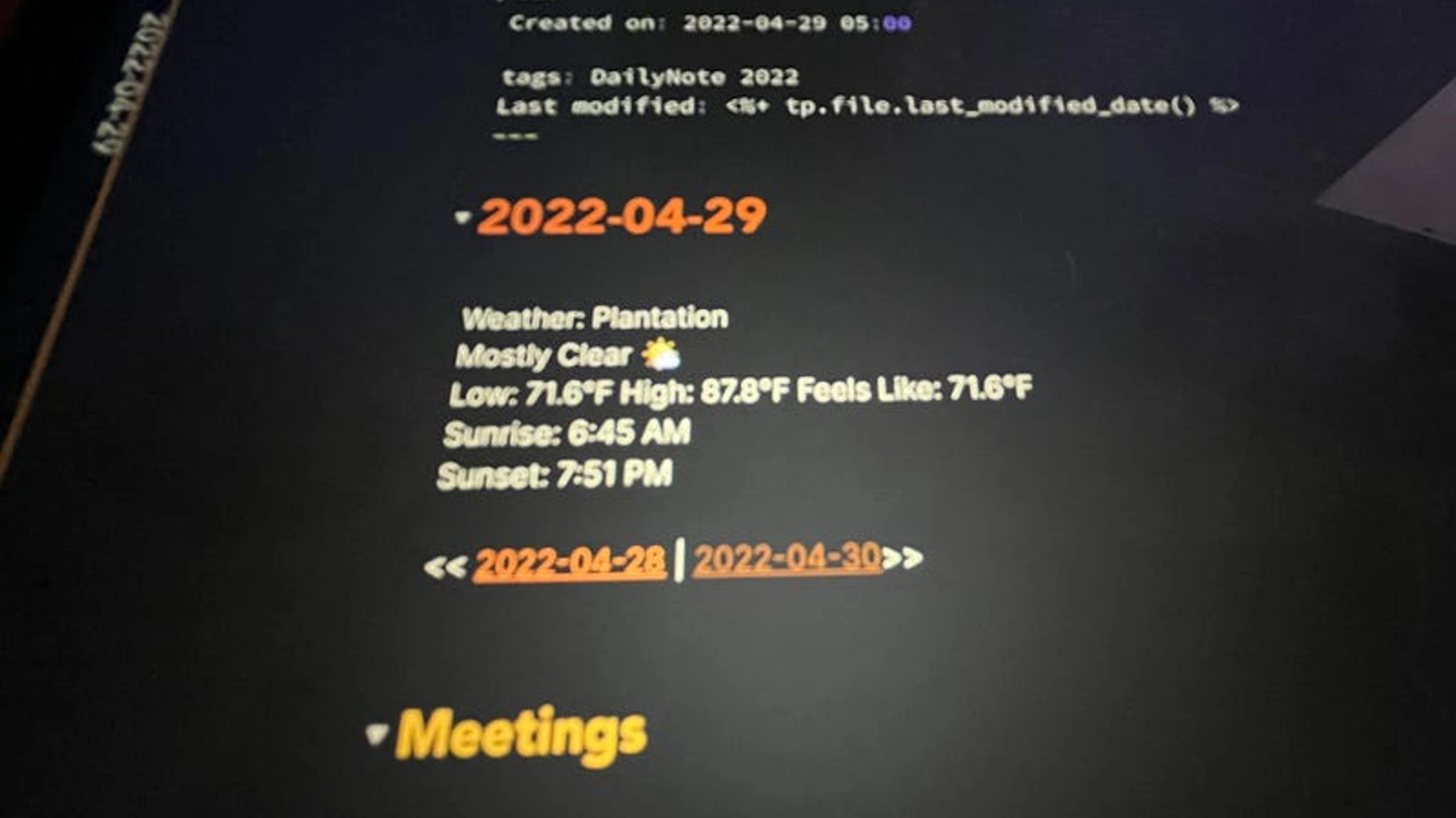 How I Use iOS Shortcuts to Add Today's Local Weather to My Obsidian Daily Note