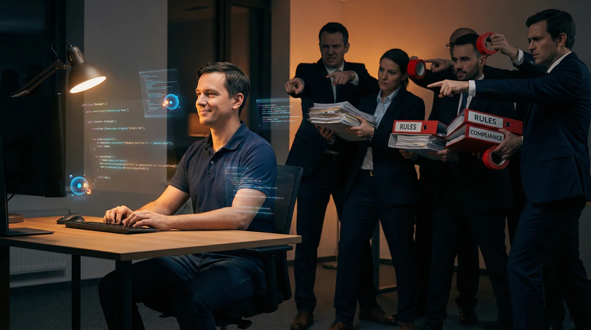 AI Could Make Your Team 10× Faster. Here’s Why Enterprise Won’t Let It.