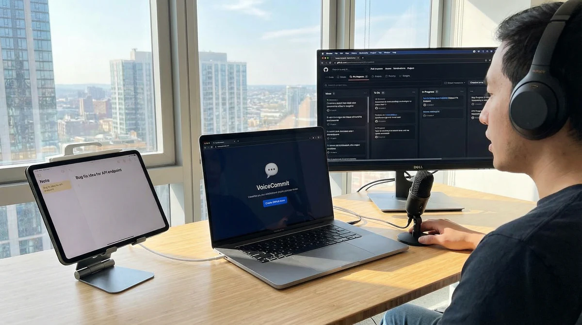 Introducing VoiceCommit: From Ideas to GitHub Issues in Seconds