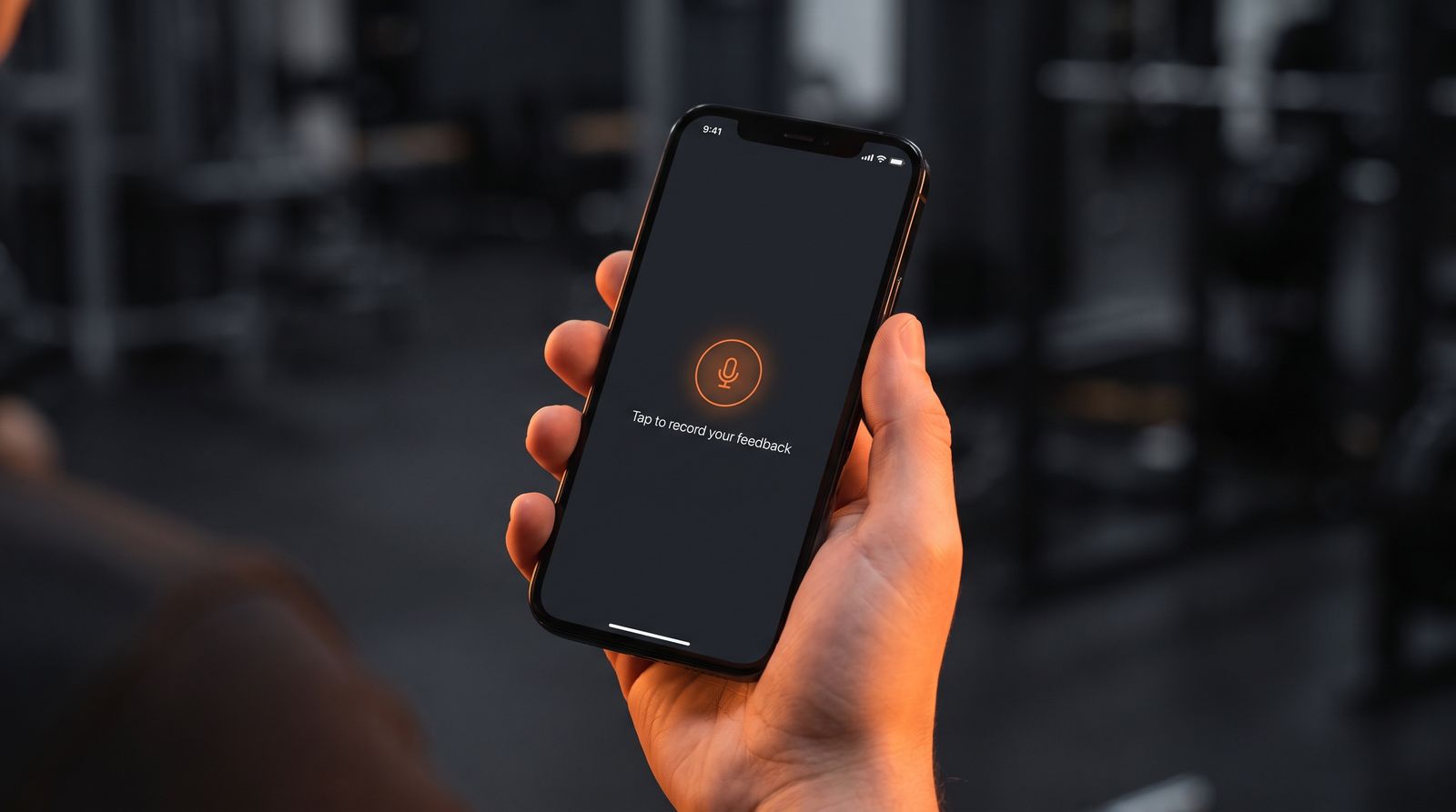 Voice feedback that lives inside your iOS app