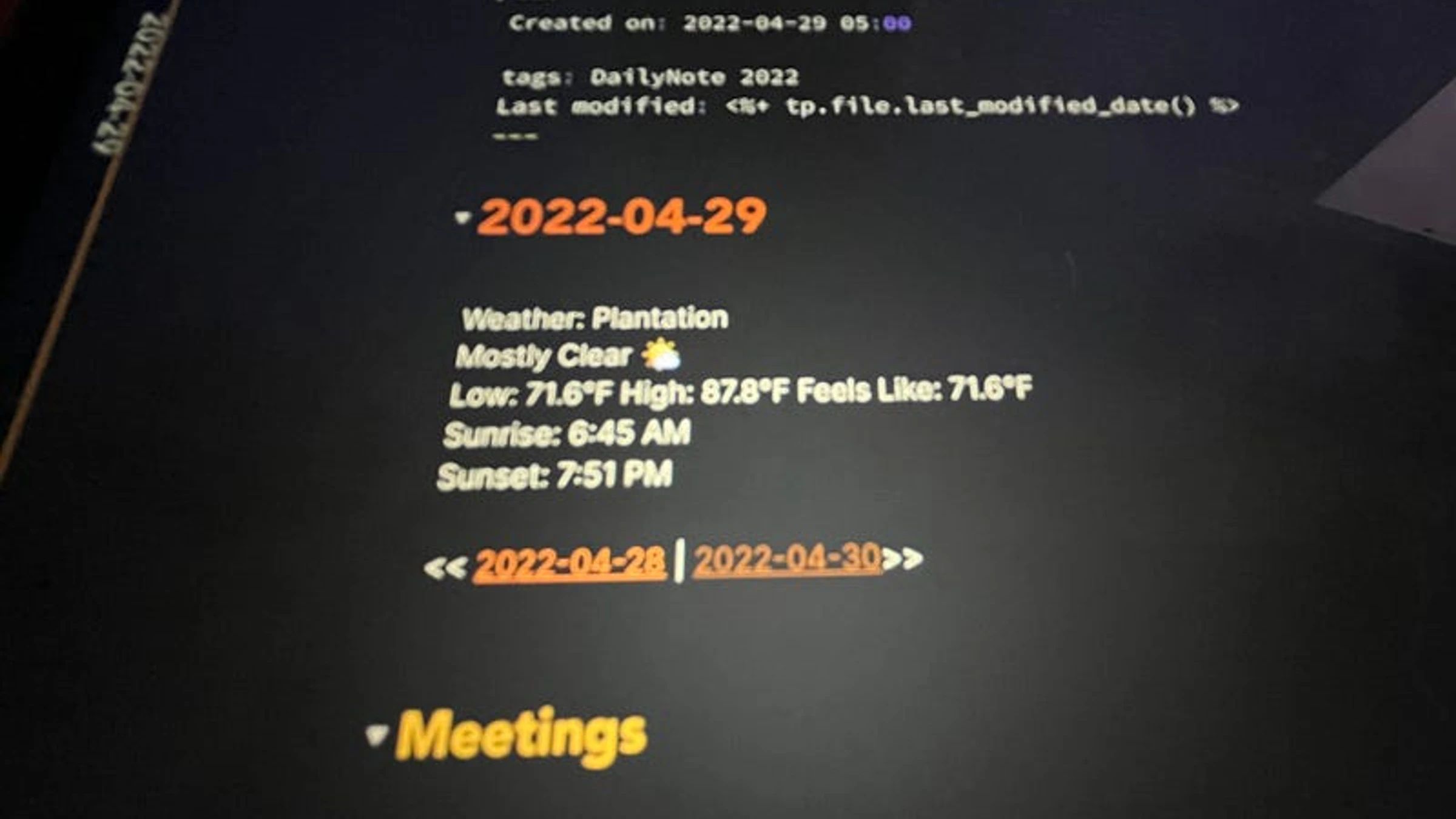 How I Use iOS Shortcuts to Add Today's Local Weather to My Obsidian Daily Note