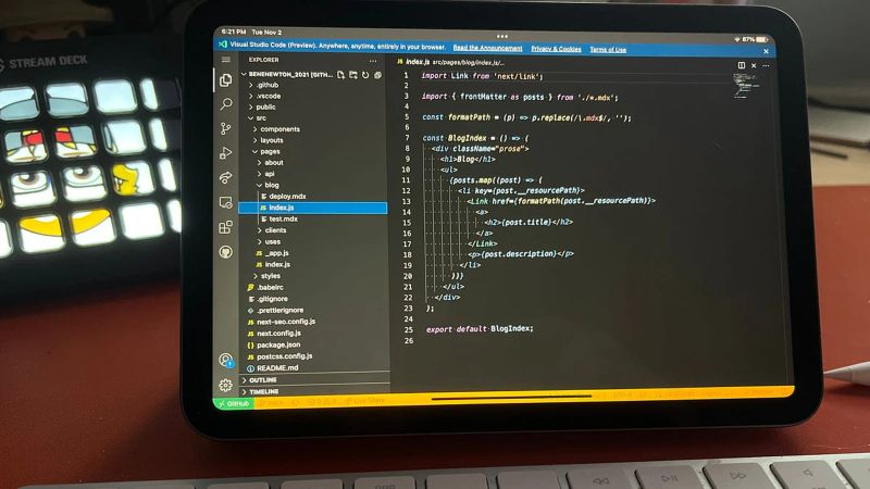 Quickly Add VSCode to Your iPad